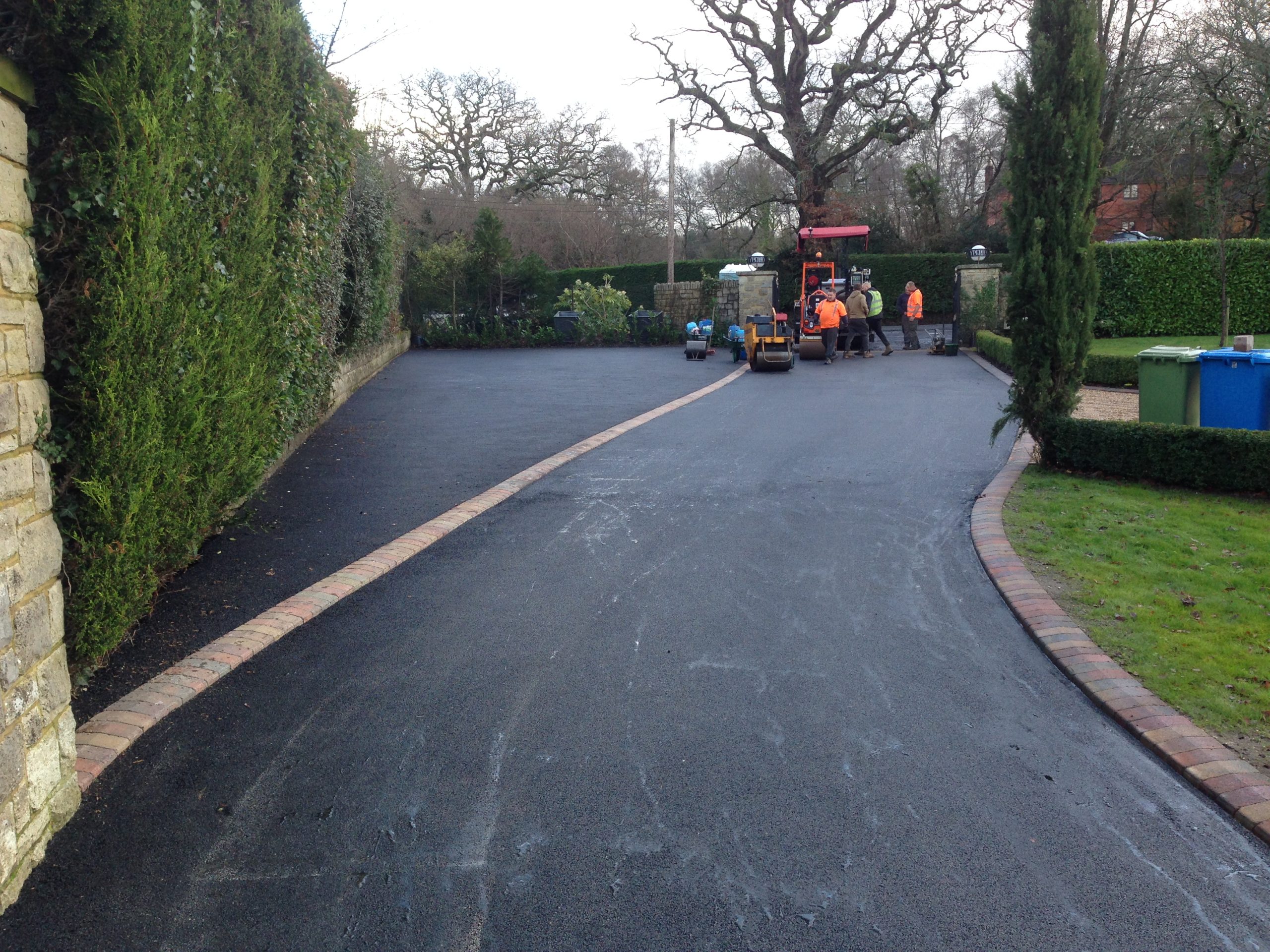 Tarmac Driveway under construction Dorset