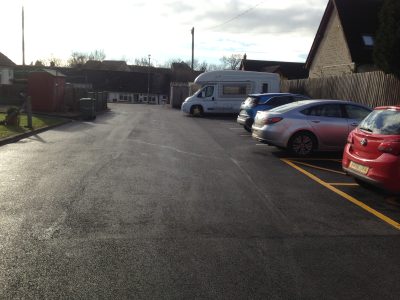 Car Park Tarmac and line marking
