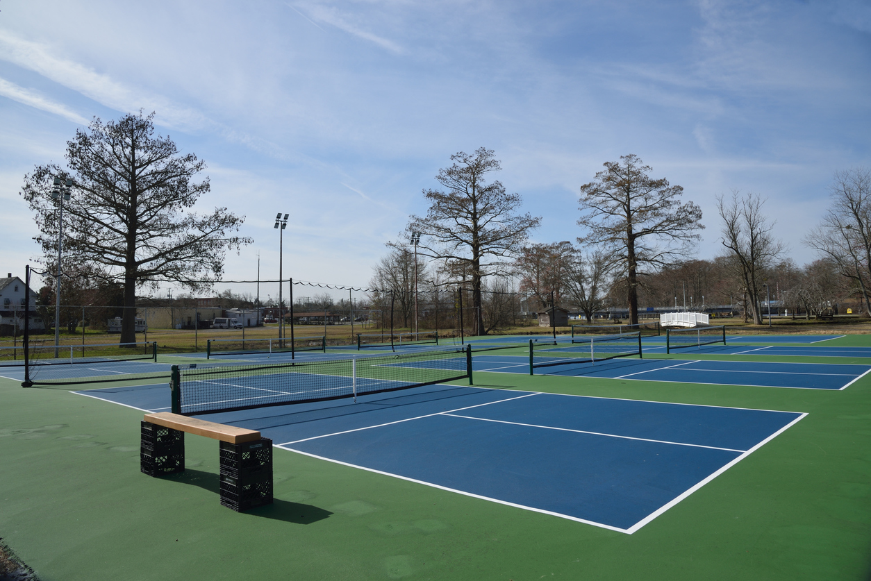 Blue Tennis Courts