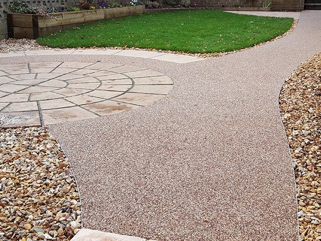 Resin-Bound Patio