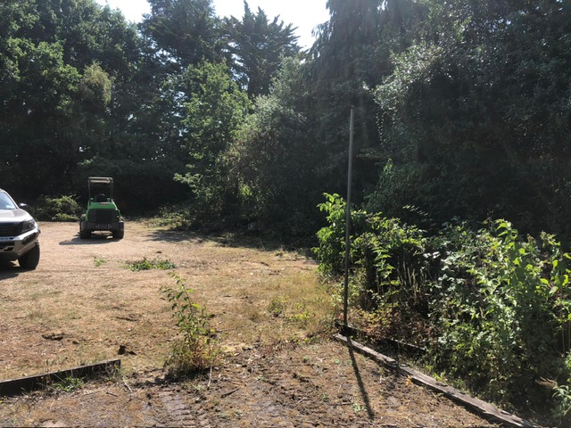 Community Car Park Resurfacing-before