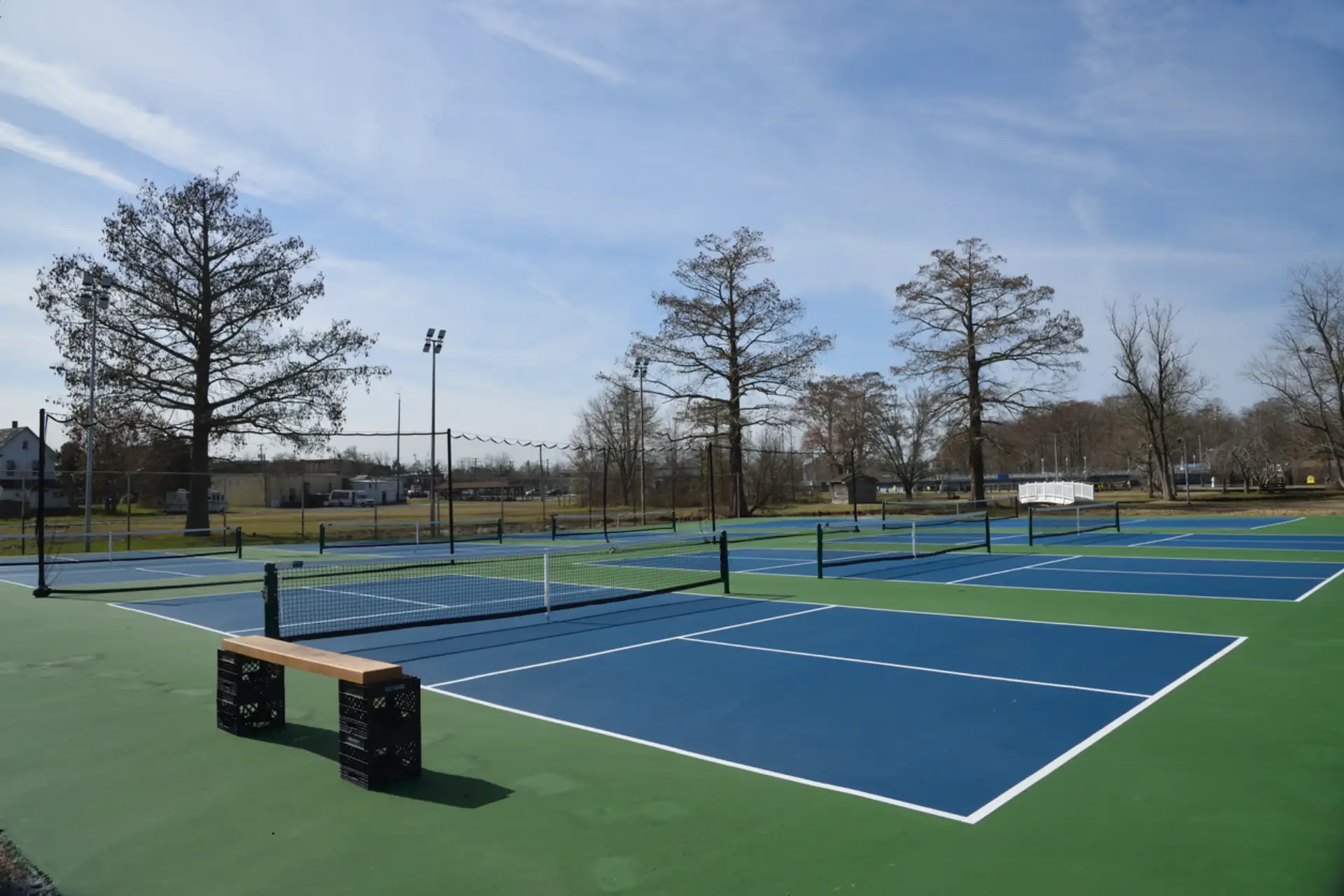 Blue Tennis Courts